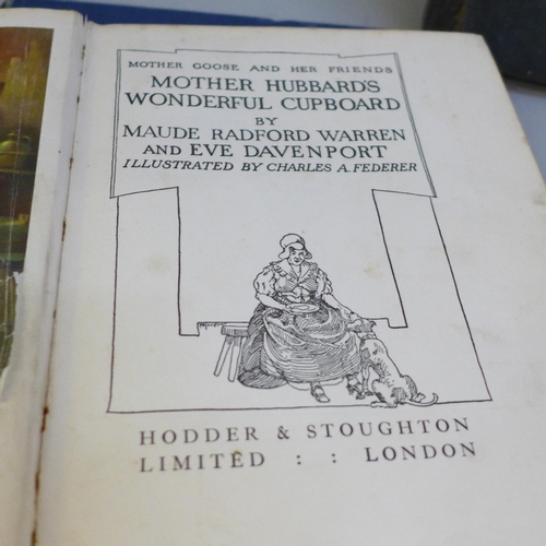 742 - Four children's books, Boys Own Annual 1914-15, Rab & His Friends 1883, Birds and Beasts 1898, Mothe... 