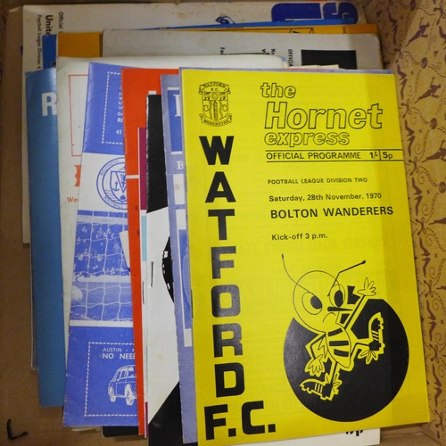 756 - A collection of 1960s and later football programmes, mainly Notts County home, some away and some fo... 