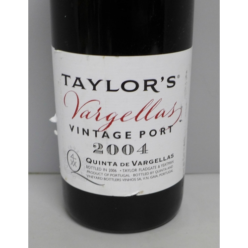 787 - A bottle of Taylor's vintage Port, 2004