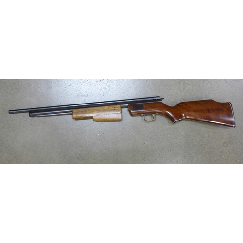 804 - A Japanese Sharp Ace .22 calibre air rifle, stock a/f