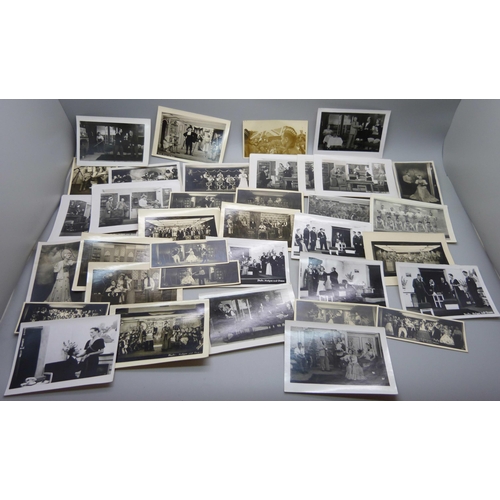 818 - A collection of WWII prisoner of war photographs, Stalag 383, (Hohenfels, Bavaria), including ninete... 