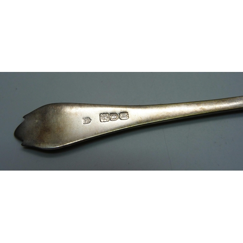 846 - A pair of silver Arts and Crafts spoons, London 1903 by George Jackson and David Fullerton, retailed... 