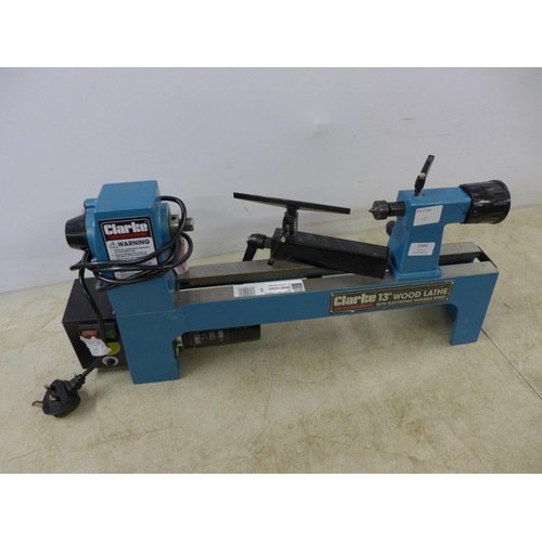 2344 - A Clarke Woodworker CWL325V, 230V, 13