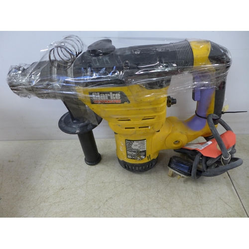 2348 - A Clarke Contractor CON1200 RD, 230V, 1200W, SDS+ hammer drill, a Clarke CEOBDPRO EOBD/OBD11 engine ... 