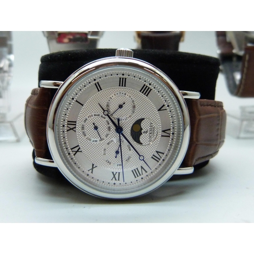 883 - Seven gentleman's wristwatches including Lorus, Timex, Accurist, Sekonda, etc.