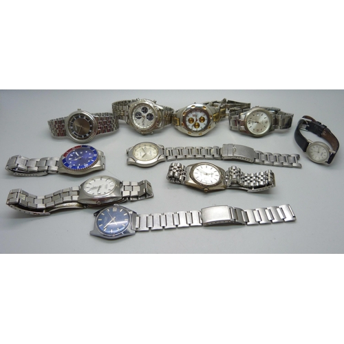 907 - Sekonda, Citizen, Pulsar and other wristwatches