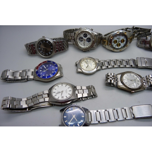 907 - Sekonda, Citizen, Pulsar and other wristwatches