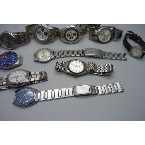 907 - Sekonda, Citizen, Pulsar and other wristwatches