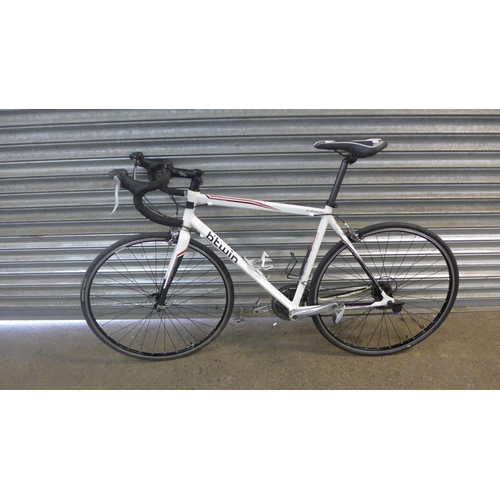 2171 - A B-Twin Triban S aluminium carbon framed road racer bike * Police repossession