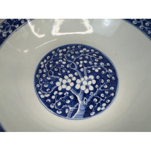 125 - A 19th Century Chinese porcelain bowl, with prunus decoration