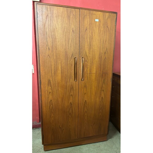 196 - A G-Plan Fresco teak wardrobe