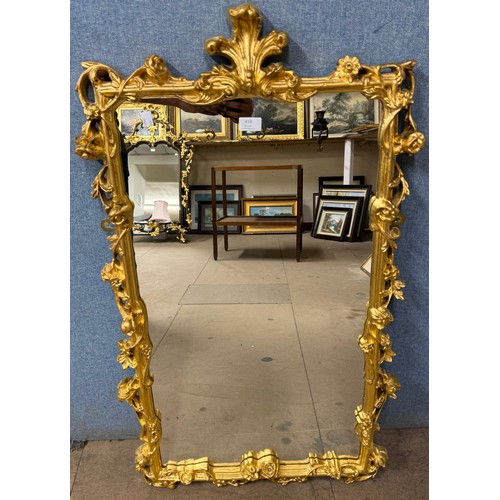 410 - A Regency style gilt framed mirror