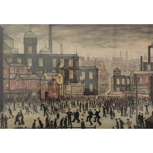 18 - Laurence Stephen Lowry R.A. (1887-1976), Our Town, signed Limited Edition print, No. 564/850, publis... 