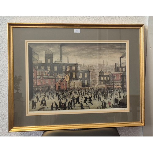 18 - Laurence Stephen Lowry R.A. (1887-1976), Our Town, signed Limited Edition print, No. 564/850, publis... 