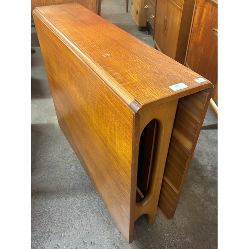 207 - A Jentique teak drop leaf table