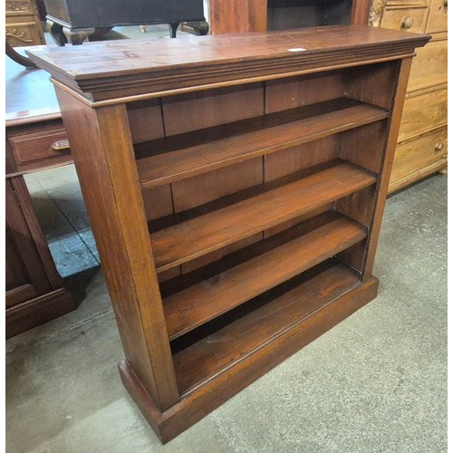 174 - A Victorian mahogany open bookcase