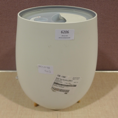 6206 - Duux Tag White Humidifier - No Lid (322-20/903) *This lot is subject to VAT