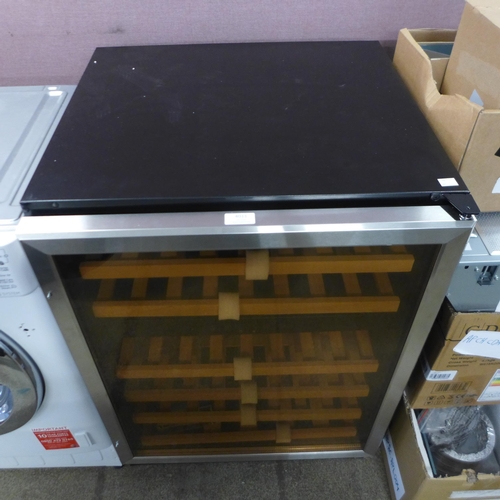 4011 - Viceroy 60cm Under Counter Wine Cooler - model no - WRWC60SS (552-97) *This lot is subject to VAT