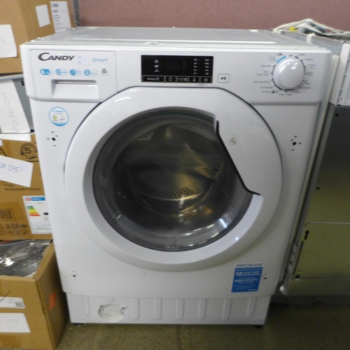 4013 - Candy Integrated Washer Dryer (8+5kg) model no - CBD 485D1E (552-199) *This lot is subject to VAT