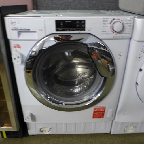 4017 - Hoover H-Wash 300 Lite Integrated Washing Machine (9kg) model no - HBWS 49D1ACE (552-205) *This lot ... 