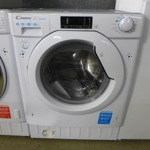 4018 - Candy Integrated Washing Machine (8kg) - (552-53) *This lot is subject to VAT