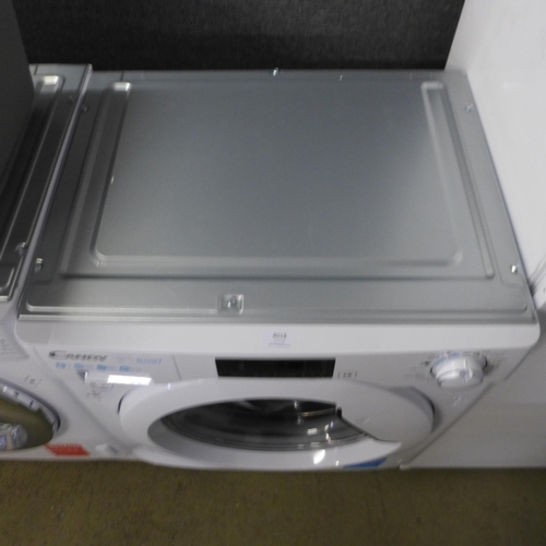 4018 - Candy Integrated Washing Machine (8kg) - (552-53) *This lot is subject to VAT