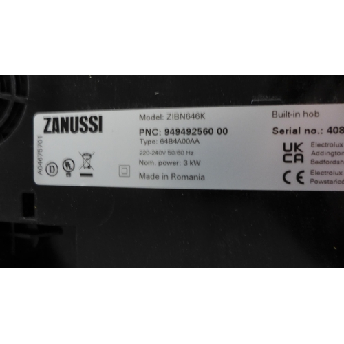 4027 - Zanussi JoinZone Induction Hob - Model: ZIBN646K (552-233) *This lot is subject to VAT