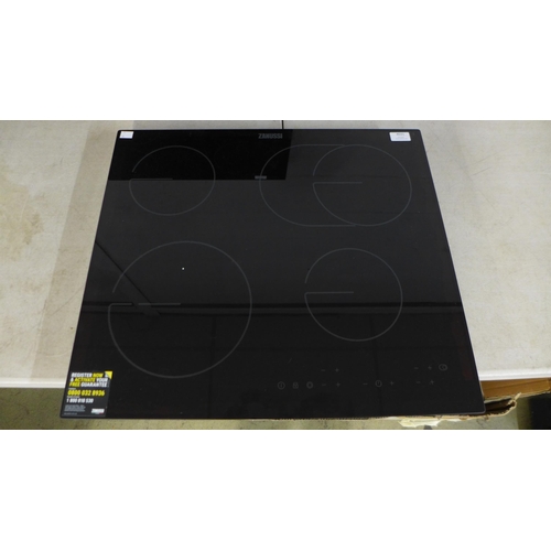 4031 - Zanussi Ceramic OvalZone 4 Zone Hob - model no - ZHRN673K (552-72) *This lot is subject to VAT