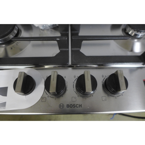 4035 - Bosch Gas 4 Burner Hob With Flameselect - model no - PCP6A5B90 (552-202) *This lot is subject to VAT