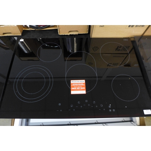 4052 - CDA 5 Zone Ceramic Hob - model no - HC7621FR (552-213) *This lot is subject to VAT