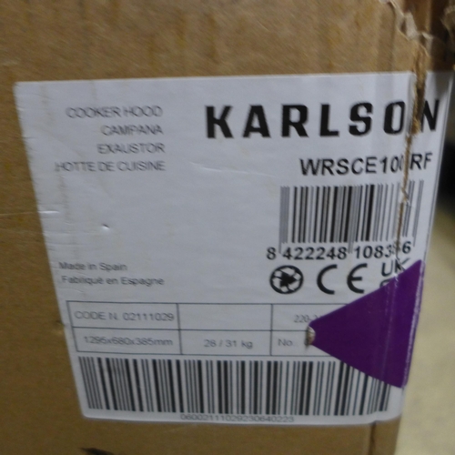 4054 - Karlson Ceiling Hood - Model no: WRSCE100RF