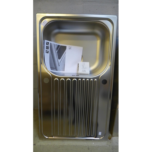 4062 - 2 Blanko Sinks 1.0 with Drainer (552-26,27) *This lot is subject to VAT