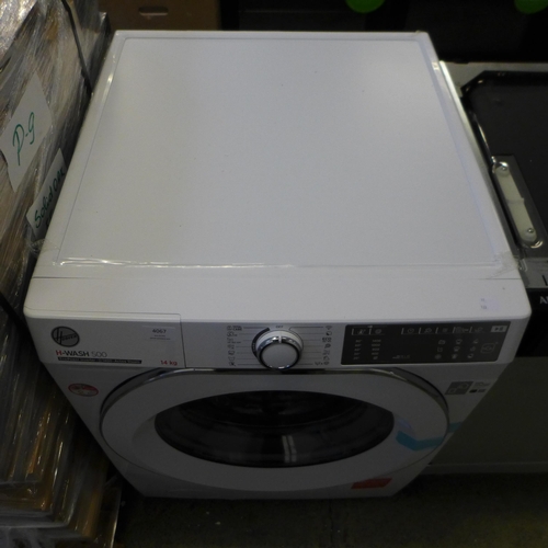 4067 - Hoover H-Wash 500 (14Kg) Washing Machine (552-133) *This lot is subject to VAT