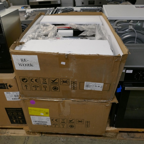 4081 - Two Karlson Flex Zone Induction Venting Hob - Both Broken (552-226, 227) *This lot is subject to VAT