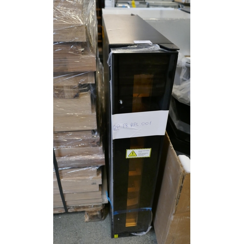 4092 - Viceroy 15cm Under Counter Wine Cooler - model no - WRWC15BK (552-176) *This lot is subject to VAT