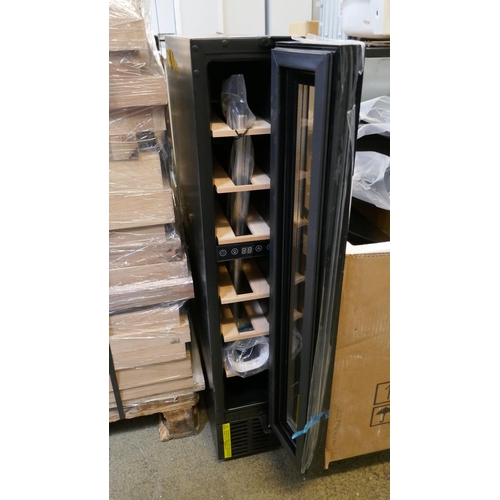 4092 - Viceroy 15cm Under Counter Wine Cooler - model no - WRWC15BK (552-176) *This lot is subject to VAT