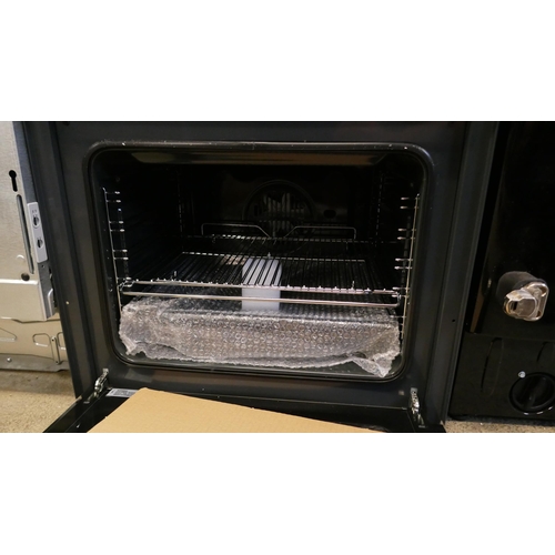 4097 - Karlson Double Oven - Broken Oven Door - Black (552-155) *This lot is subject to VAT