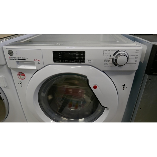 4099 - Hoover H-Wash + Dry 300 Lite Integrated Washer Dryer (8kg) - model no - HBD 485D1E (552-51) *This lo... 