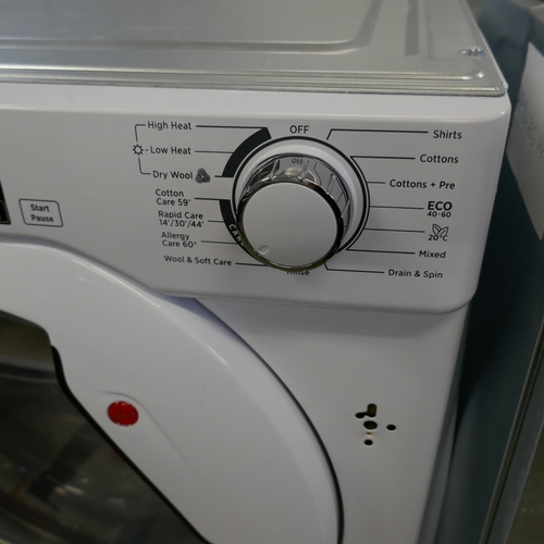 4099 - Hoover H-Wash + Dry 300 Lite Integrated Washer Dryer (8kg) - model no - HBD 485D1E (552-51) *This lo... 