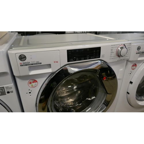 4100 - Hoover H-Wash 300 Pro Integrated Washing Machine (9kg) - model no - HBWS 49D1E (552-52) *This lot is... 