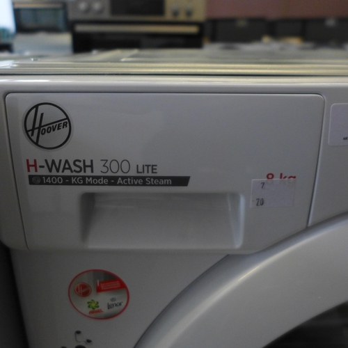 4073 - Hoover H-Wash 300 Lite Integrated Washing Machine (8kg)  (552-70) *This lot is subject to VAT