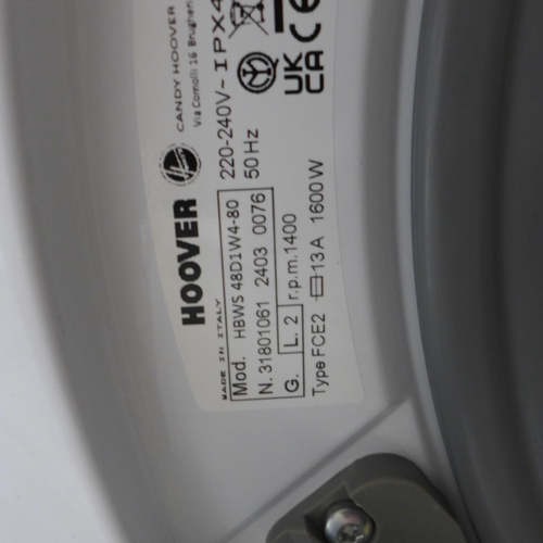 4073 - Hoover H-Wash 300 Lite Integrated Washing Machine (8kg)  (552-70) *This lot is subject to VAT