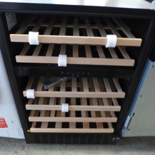 4074 - Viceroy  Under Counter Wine Cooler (Door Requires Attention) - model no - WRWC60BK (552-123) *This l... 