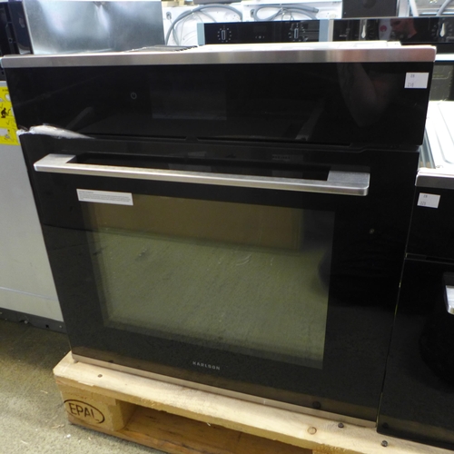 4076 - Karlson Single Pyrolytic Oven - Stainless Steel (552-210) *This lot is subject to VAT