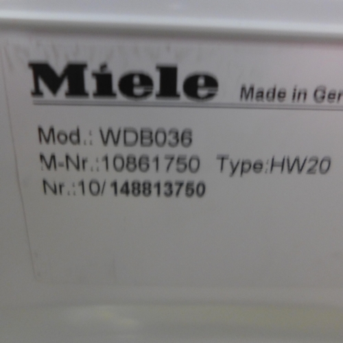 4109 - Miele W1 Classic Homecare Eco Washing Machine - Model: WDB036 (552-7) *This lot is subject to VAT