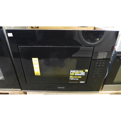 4115 - Zanussi Built-in Wall Microwave - model no - ZMBN4SK (552-88) *This lot is subject to VAT