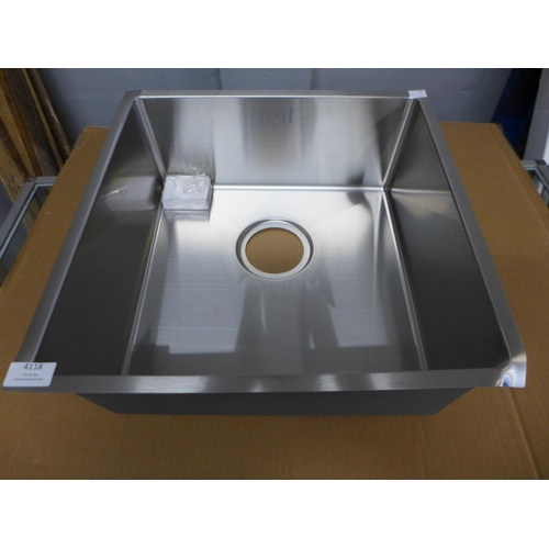 4118 - Stainless Steel 1.0 Bowl Sink (552-106) *This lot is subject to VAT