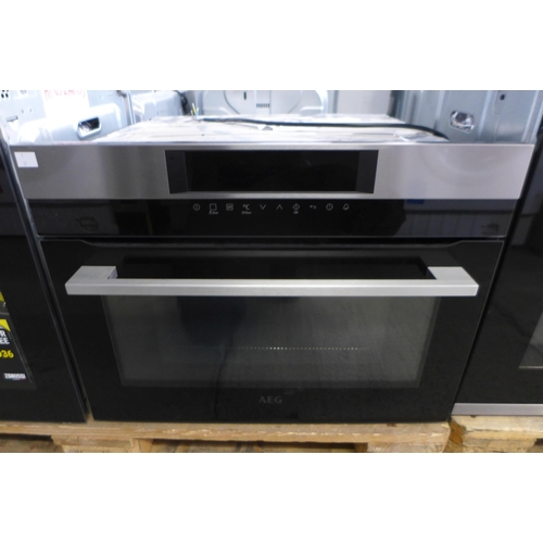 4127 - AEG Compact Combi Microwave Oven - model no - KMK761000M (552-17) *This lot is subject to VAT