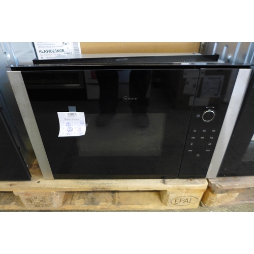 4131 - Neff N50 Wall Microwave - model no - HLAWD23N0B (552-122) *This lot is subject to VAT