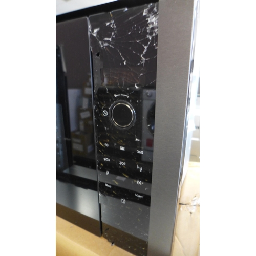 4132 - Neff N50 Wall Microwave - model no - HLAWD23N0B (Damaged Control Panel) (552-78) *This lot is subjec... 